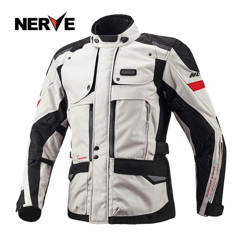 NERVE涅夫四季摩托车骑行服套装男拉力服重机车衣服防摔防水冬季