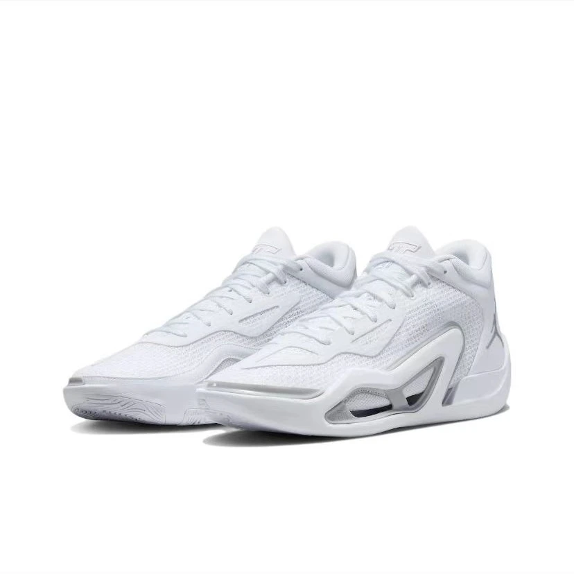 NIKE耐克塔图姆一代男款减震耐磨低帮实战男白色篮球鞋FQ1304-100