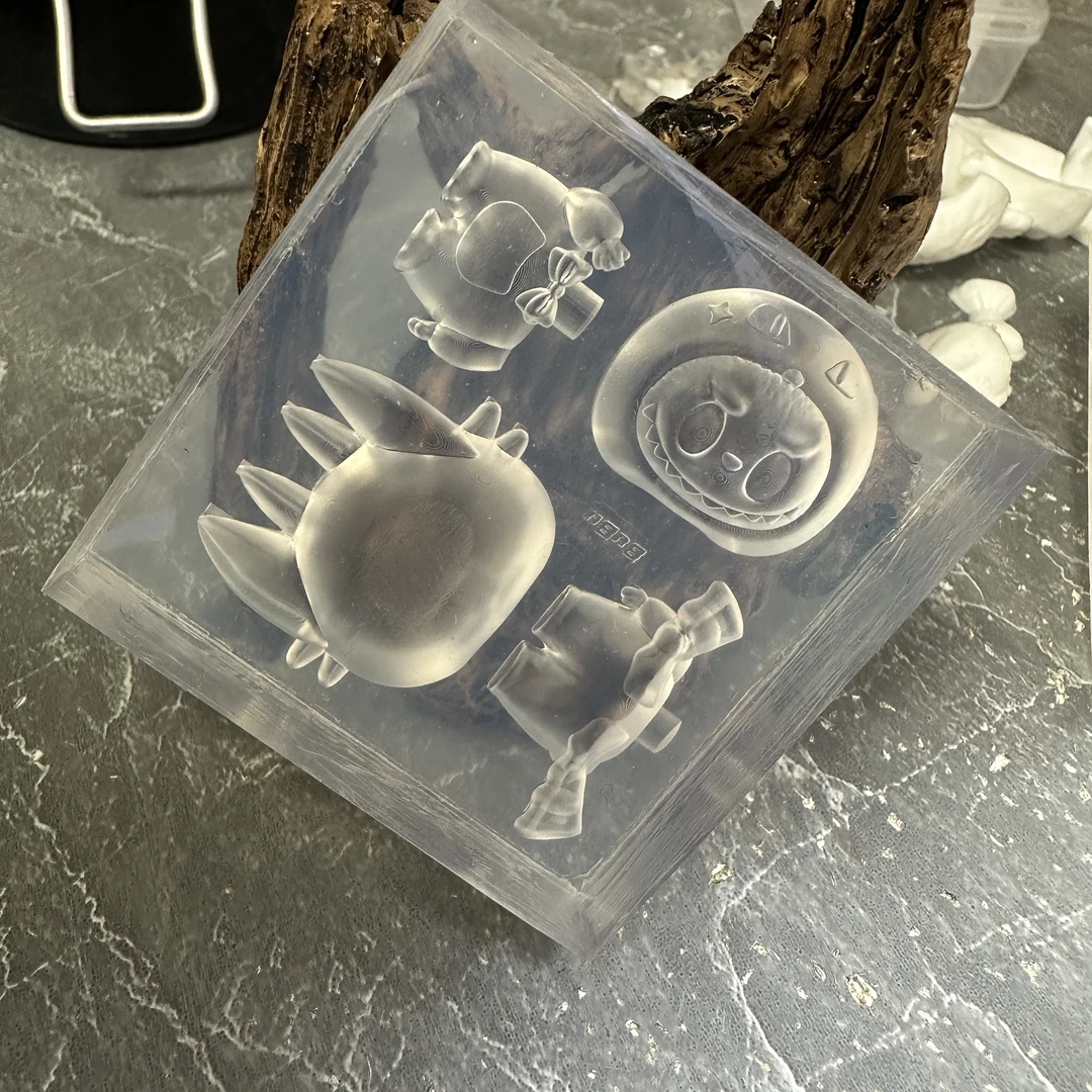 拉布布改无牙仔手作立体模具