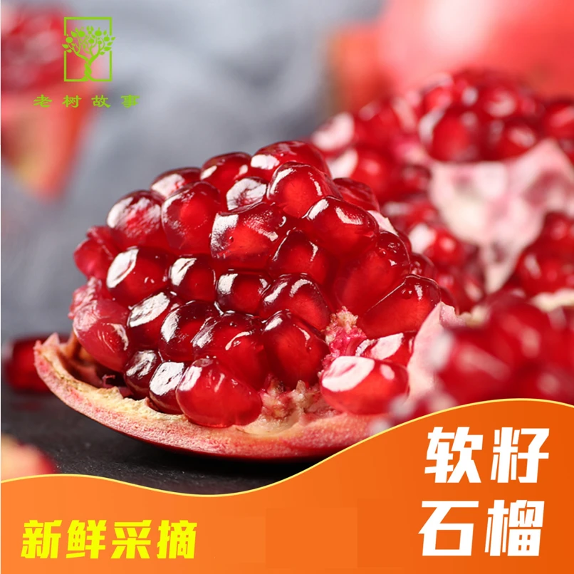四川会理软籽石榴5斤装 坏果包赔<sss>