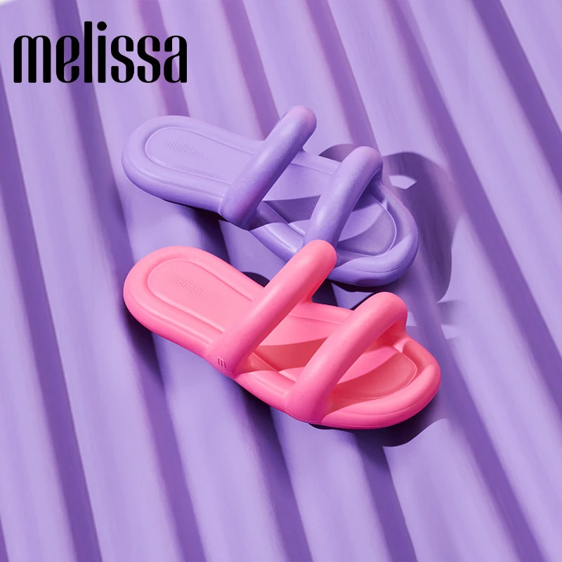 Melissa梅丽莎新款泡泡可爱时尚女士休闲面包拖鞋33722