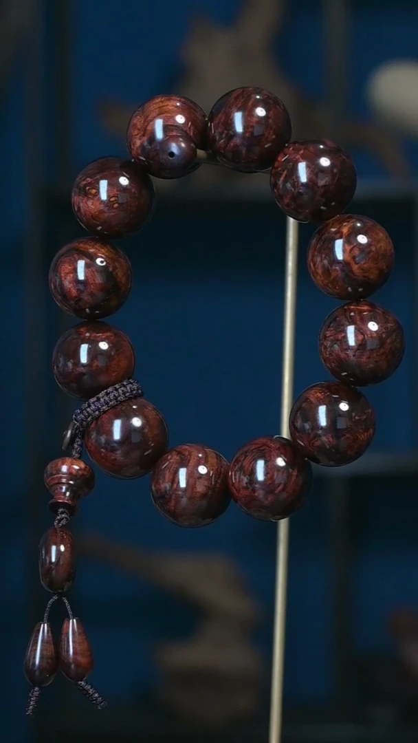 【闪购商品】降香黄檀手串/手链海南黄花梨留疤2.0