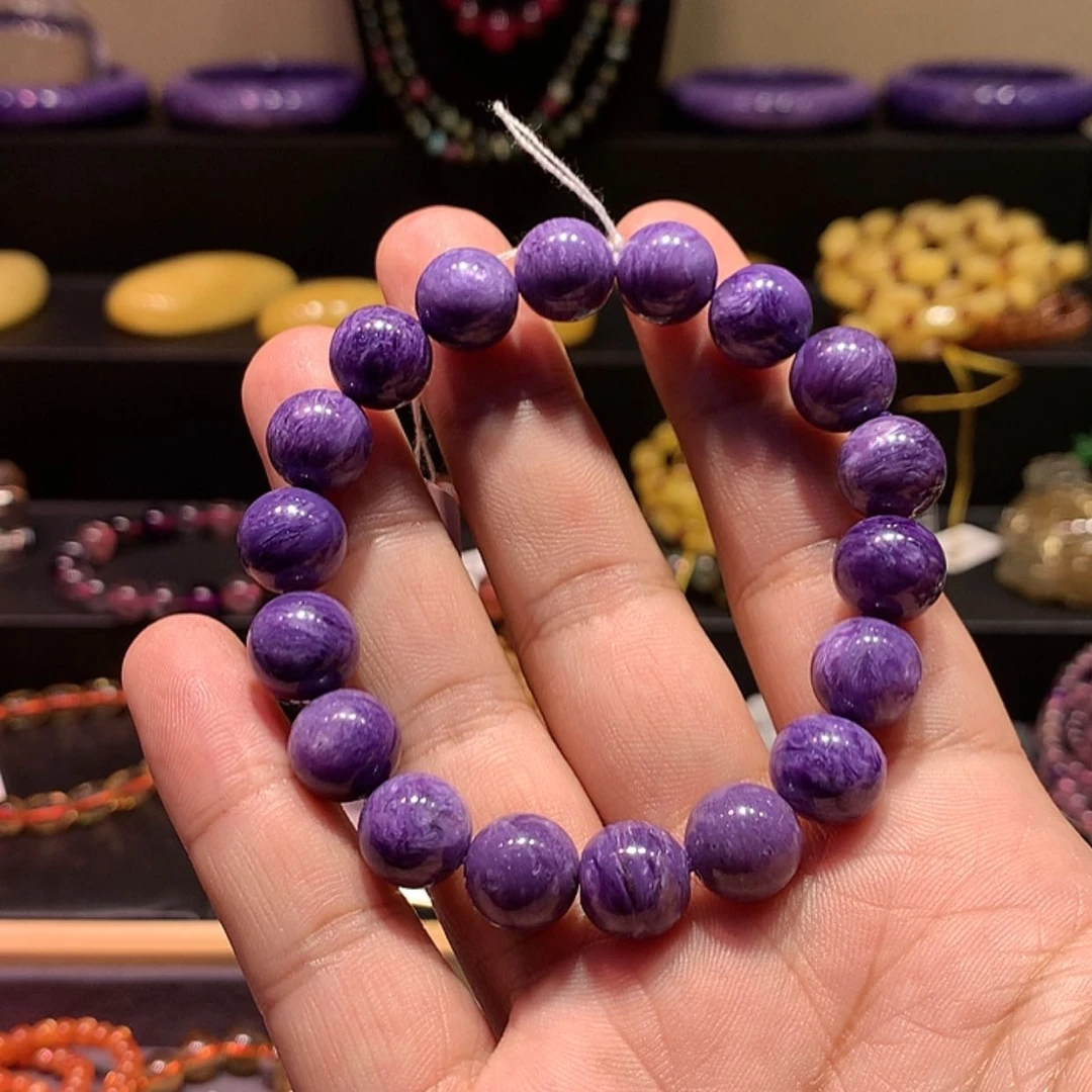 【闪购商品】查罗石（紫龙晶）手串未镶嵌