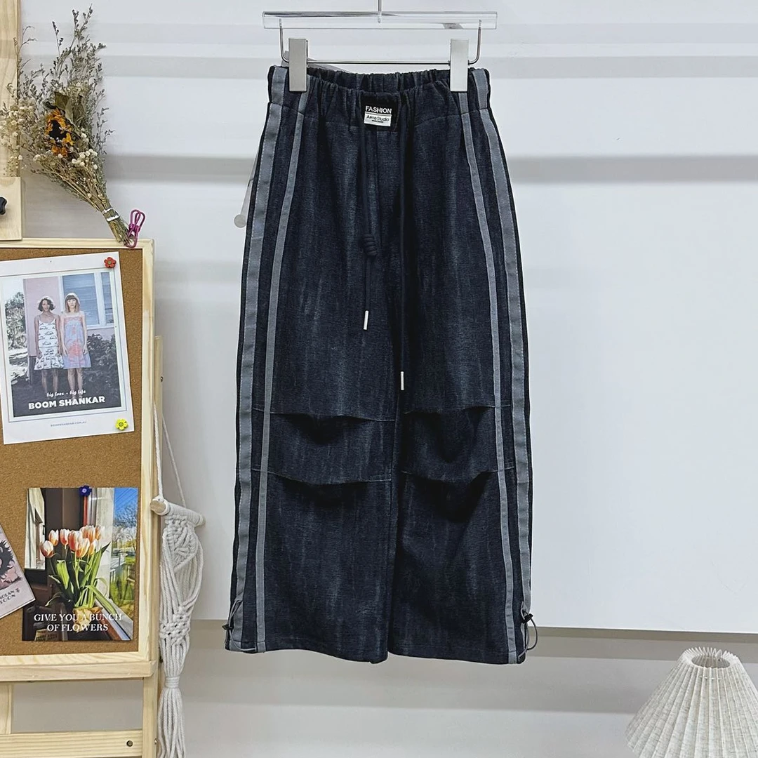 3661高端专享秋季休闲卫裤黑色