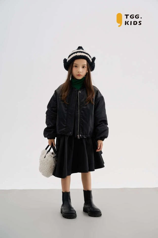 D2-AF221100ZT高端专享TGG皮衣外套黑色