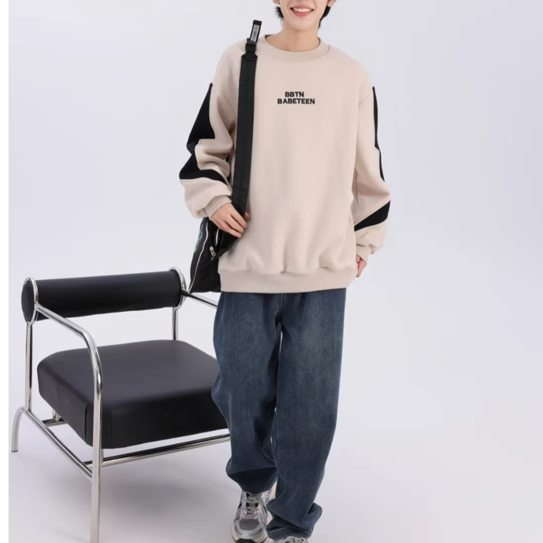 63999高端专享老林家高端男宝冬季青少年牛仔裤蓝色