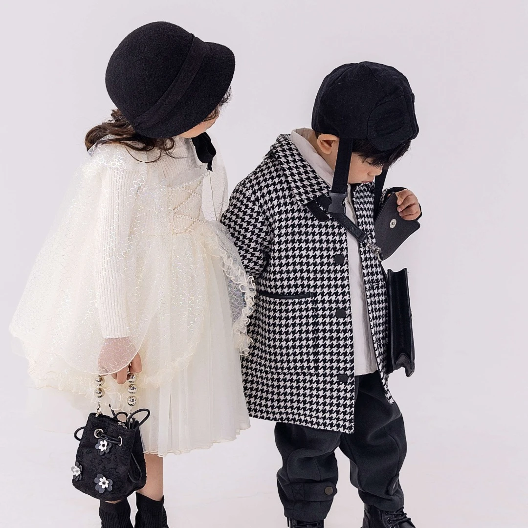 D1-AF22820高端专享TGG风车大衣外套黑色