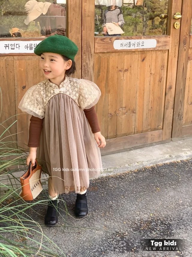 Q2-AF23789高端专享TGG连衣裙墨绿