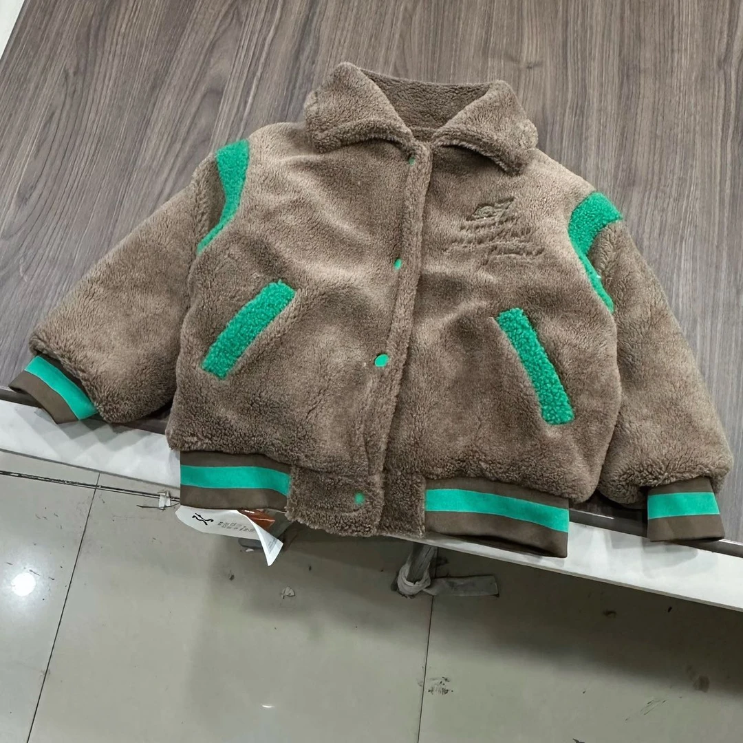 2522高端专享秋冬季保暖毛毛外套咖色