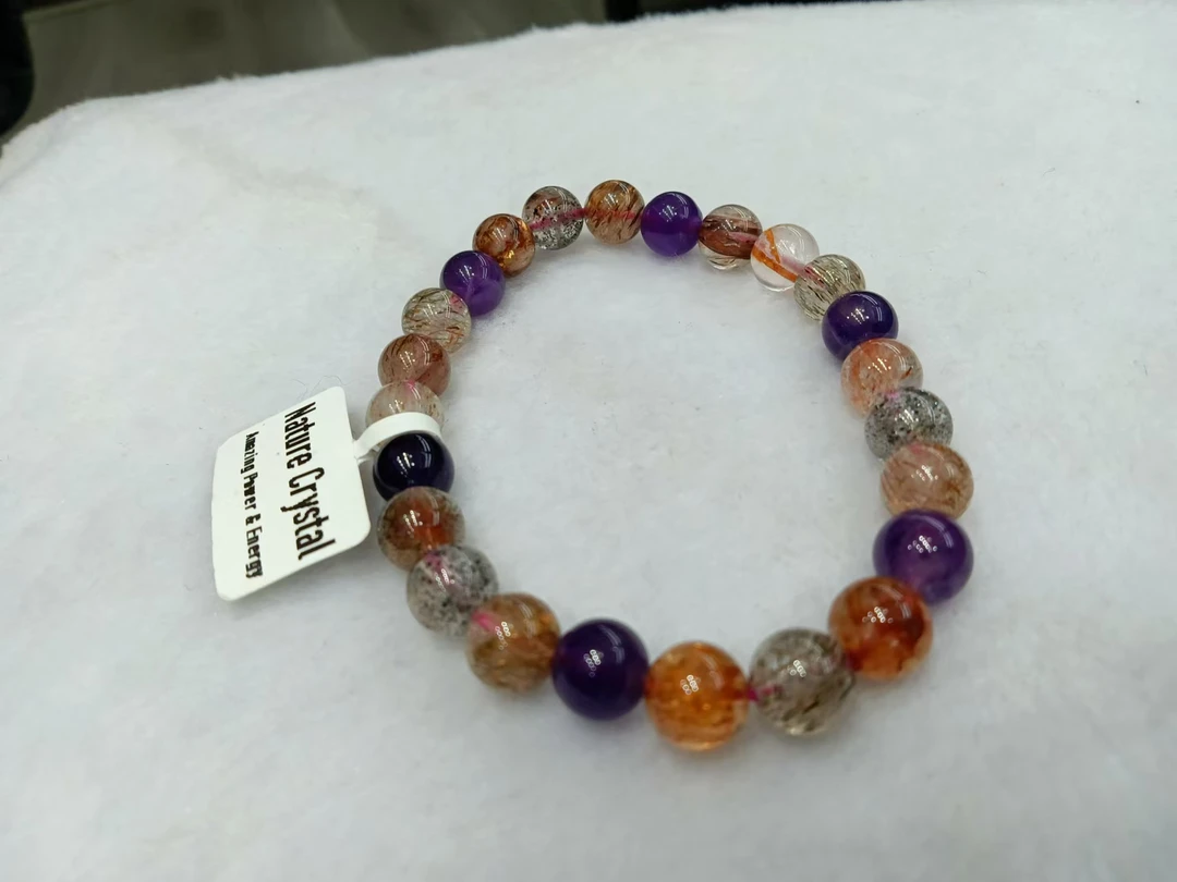 超七单圈手串7mm一8mm左右多样性发一(拍二单发一单)