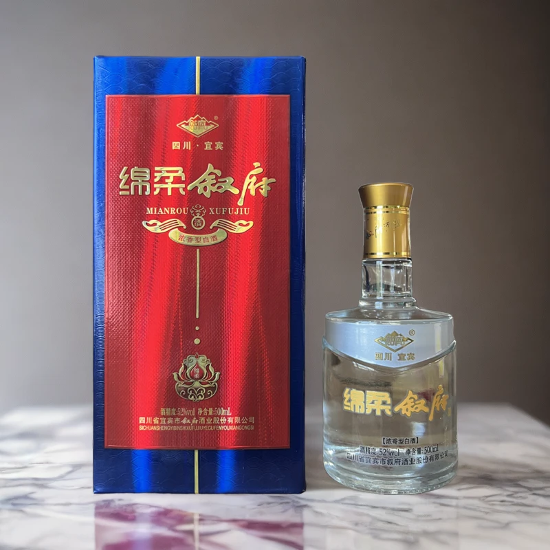 叙府老酒 2015年52度绵柔叙府 自然瓶陈52度500ml