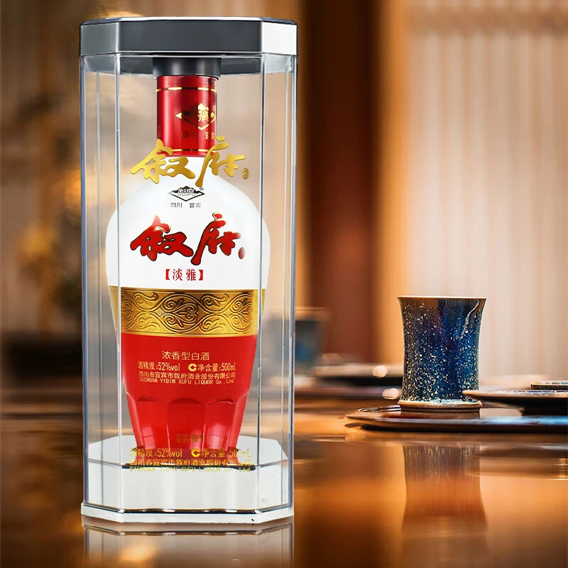 叙府淡雅系列 浓香型白酒 纯粮酿造 川酒口粮52度500ml