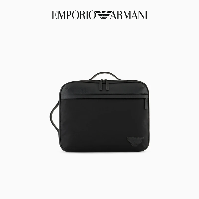 TC-EMPORIO ARMANI/阿玛尼男士通勤商务风手提袋可双肩公文包官方
