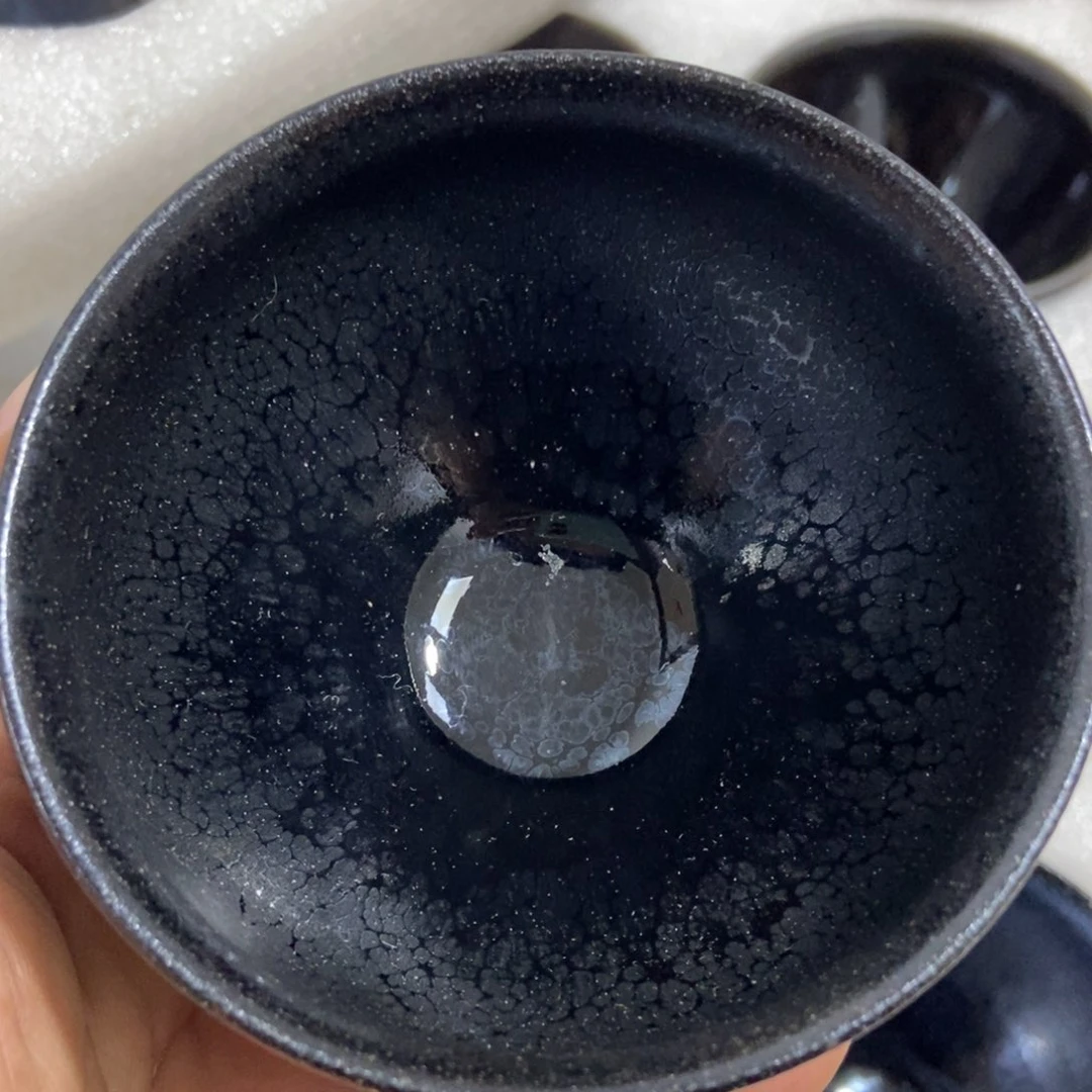 茶盏且*行蔡起起建盏茶器牡丹
