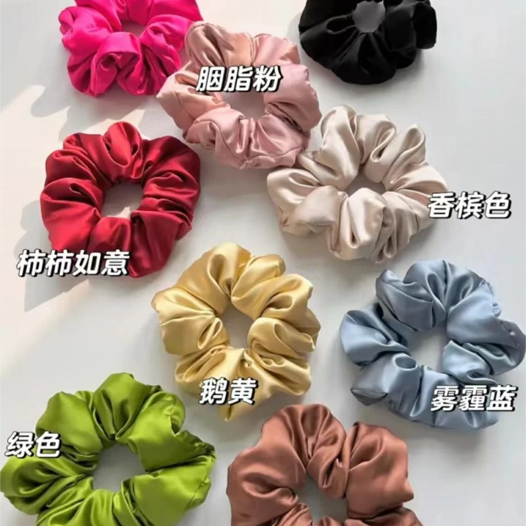 【杭州高端真丝】30姆米8厘米重磅发圈4WJGHY889尺码8*90