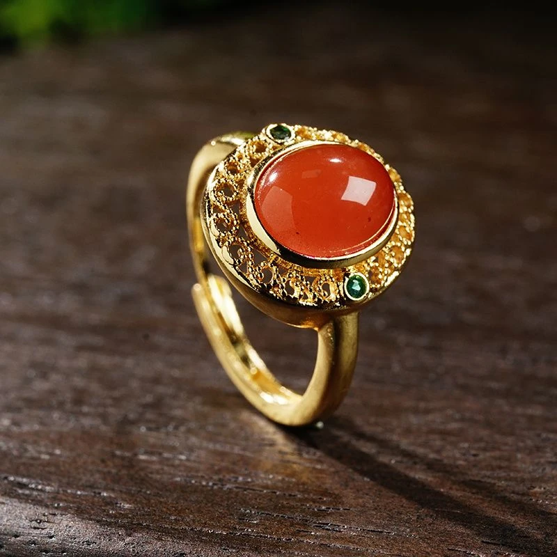 南红戒指（多样性发一）