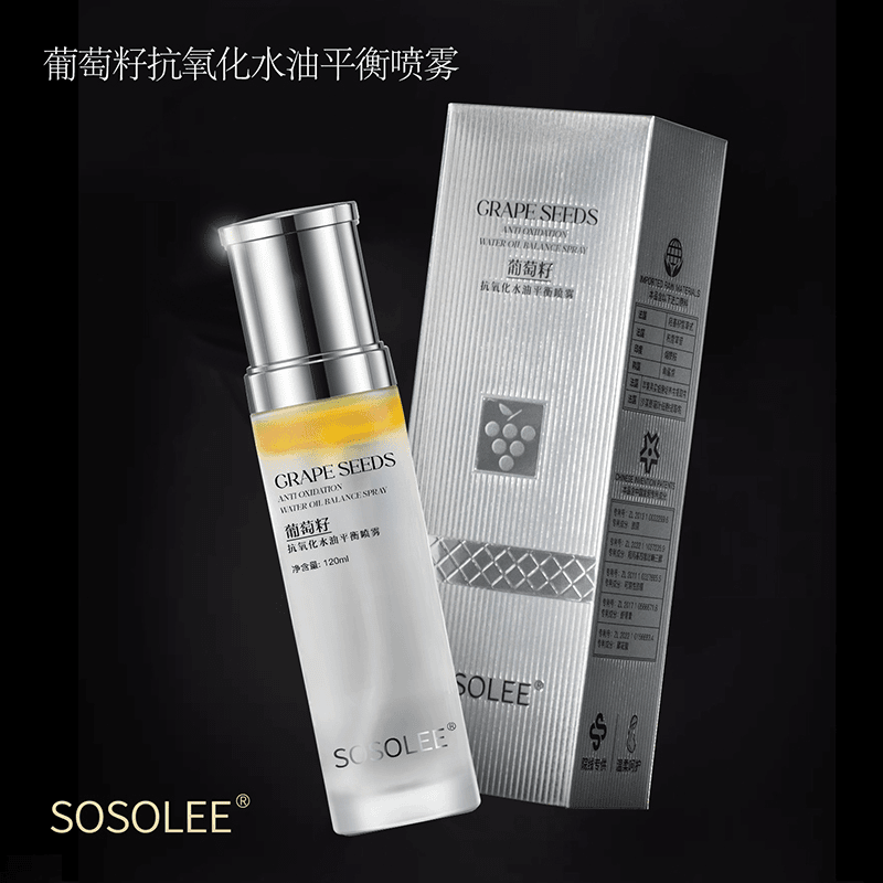 【专柜正品】SOSOLEE葡萄籽抗氧化水油平衡喷雾 0716qe