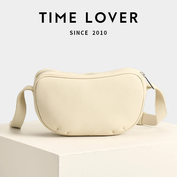TIMELOVER2025新款小豌豆斜挎百搭女包时尚简约单肩包休闲女士包