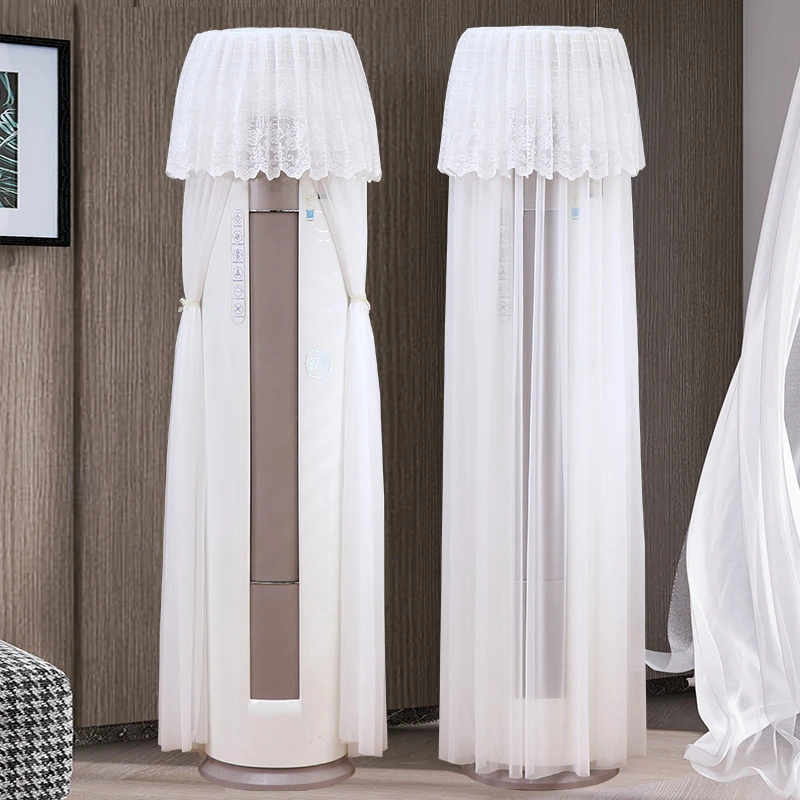 空调防尘罩立式格力美的海尔客厅柜机柜式圆形圆柱形保护空调罩套