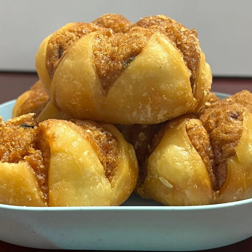 【莲花酥】福建特产莲花酥莆田特色老式酥饼糕点早餐小吃零食