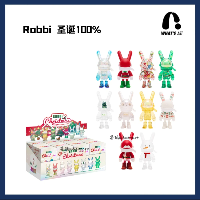 【100%】Robbi 圣诞100% 整端 潮流摆件非原版