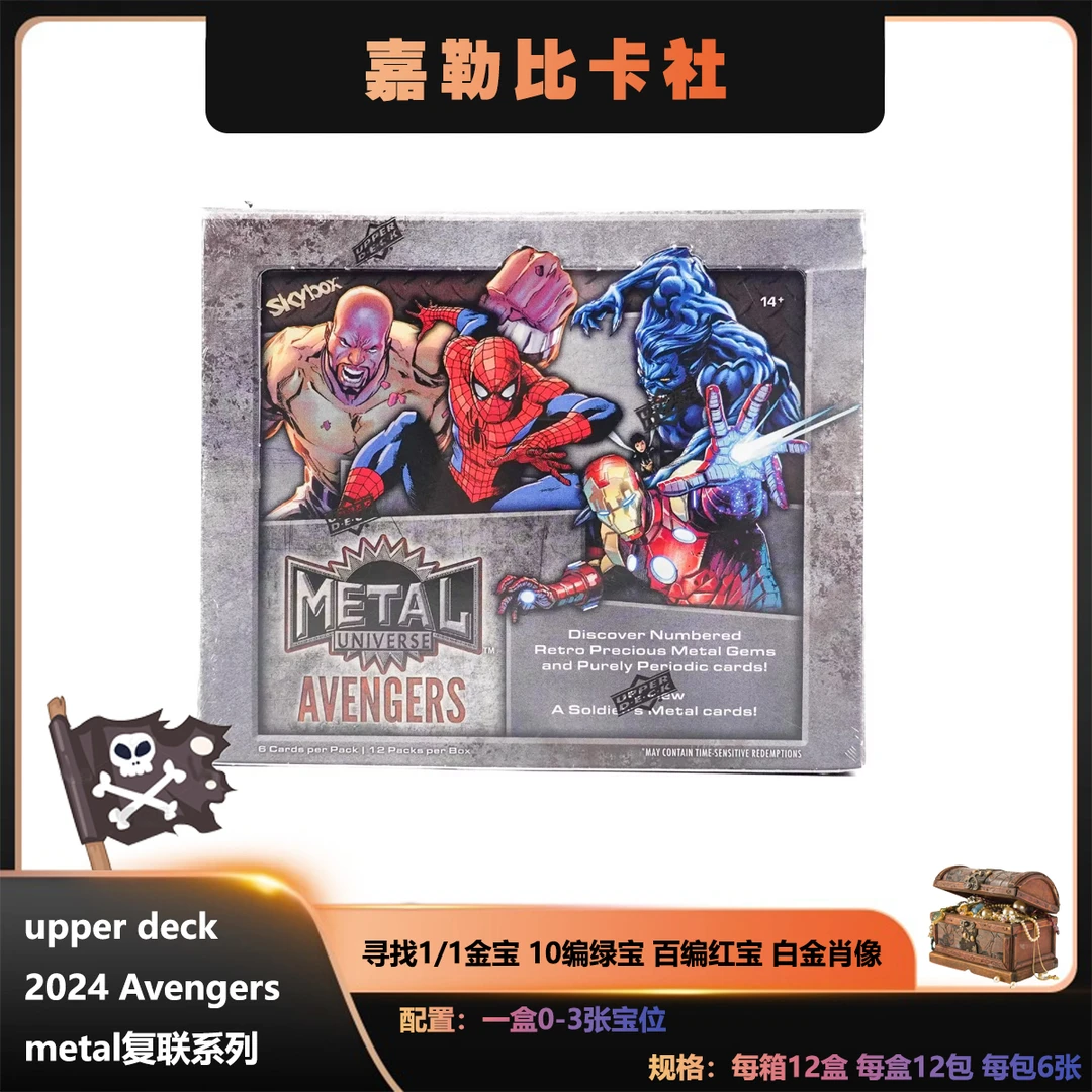 2024 Upper Deck Mavel Avengers Metal 复联 金属宇宙（同意代拆）