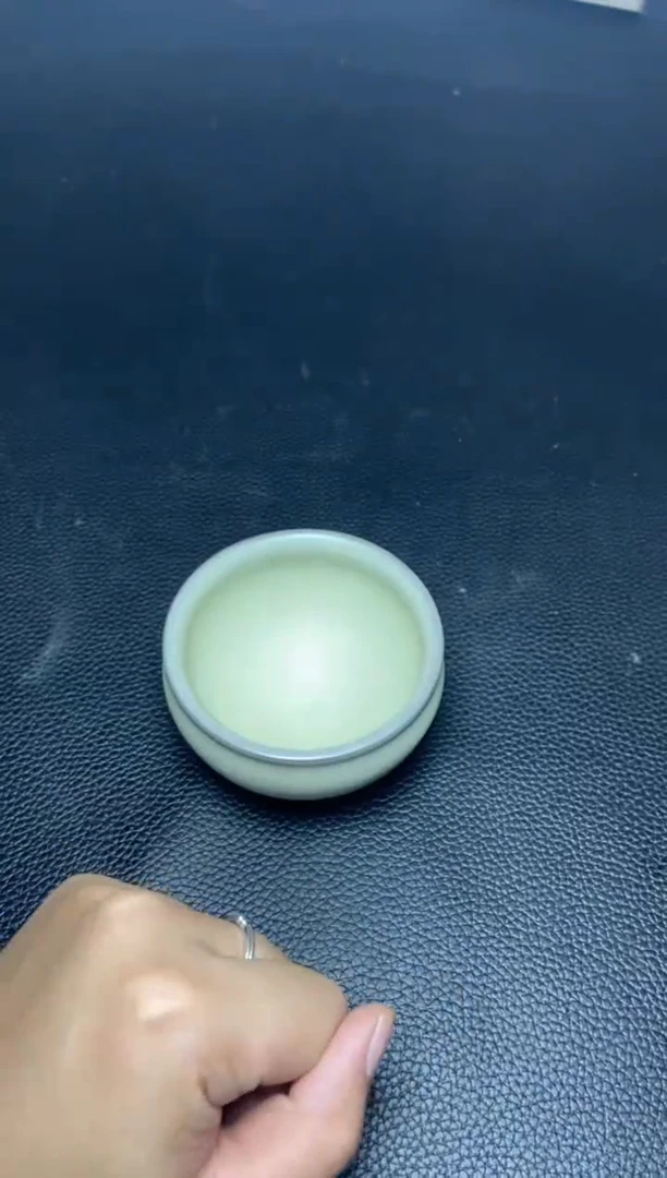 【闪购商品】瓷茶盏白贝将军杯