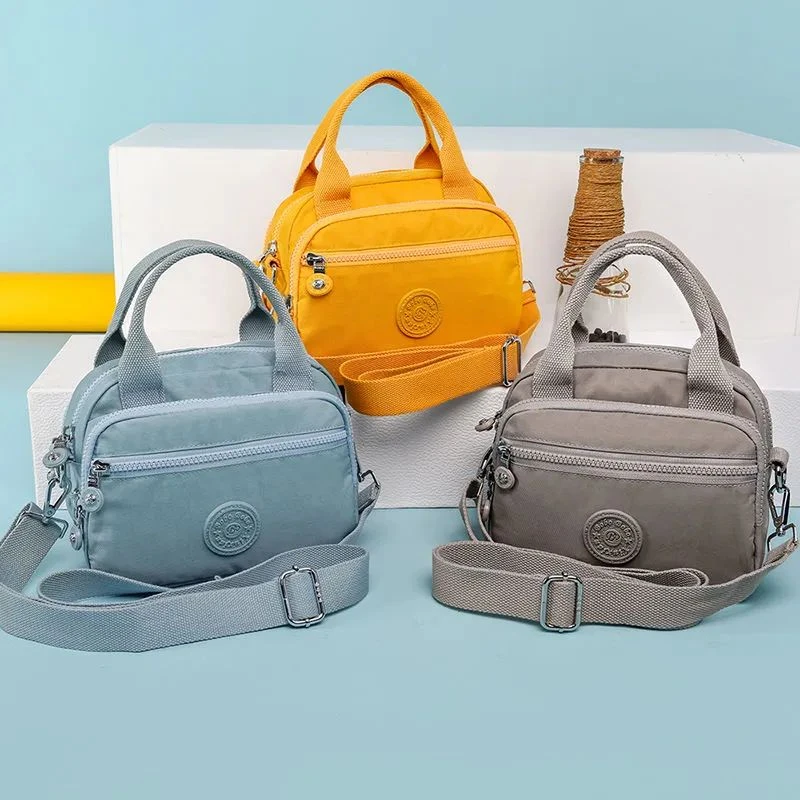 时尚休闲多功能韩版单肩妈妈包肩包斜跨百搭女士防水学生小包包