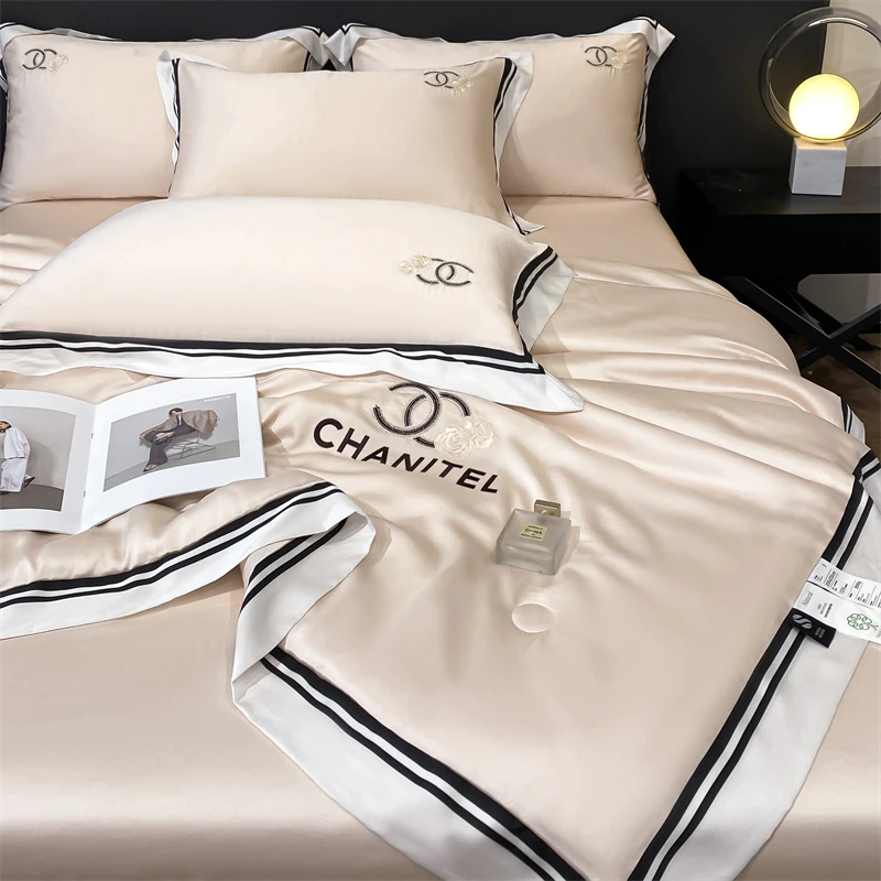 2025年新款夏天冰丝夏被夏凉被空调被三四件套学生宿舍单双人被子