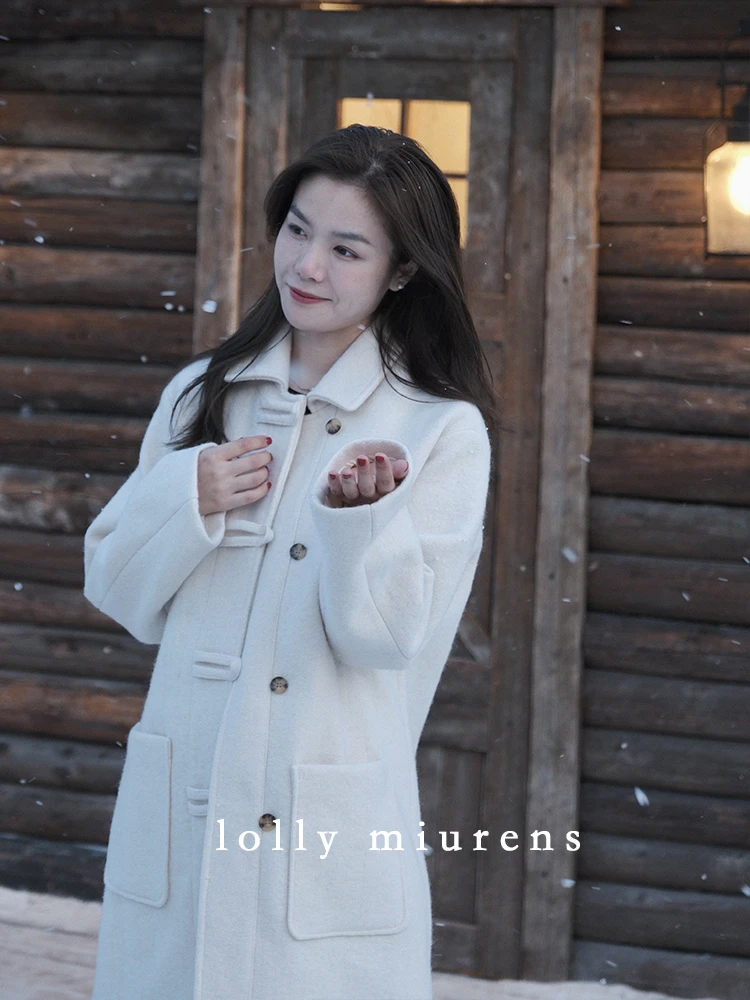 #NEW「暖一个冬～❀」ᴍɪᴜʀᴇɴs2024 10/18长款羊毛大衣M2410110501