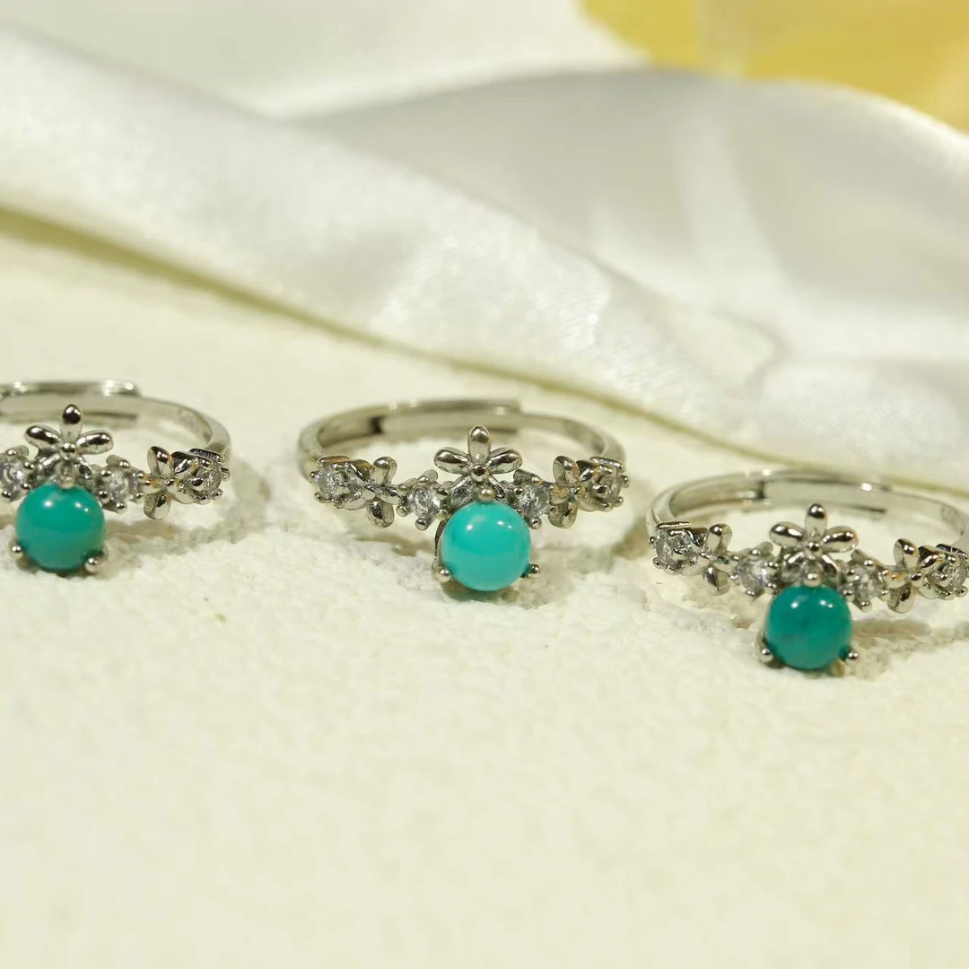 湖北原矿绿松石经典时尚百搭多色多样性随机发一件