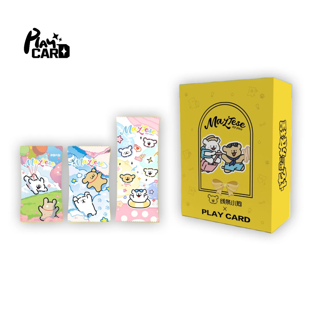 【拆盒】Play Card×线条小狗 炫彩旅程国产二创收藏卡牌（代拆）