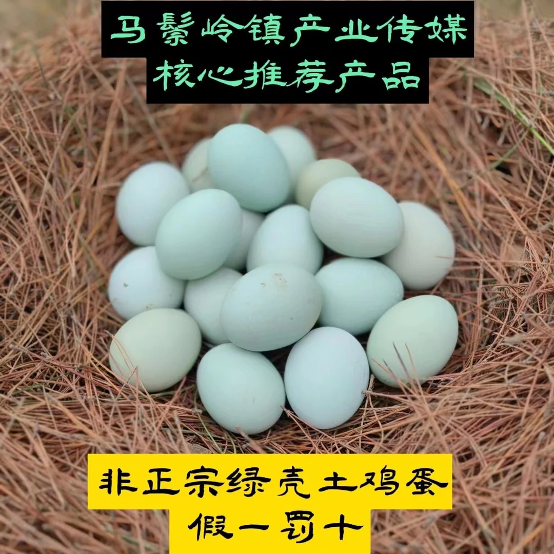 马鬃岭老潘家的正宗土鸡蛋五谷杂粮生态散养60个装