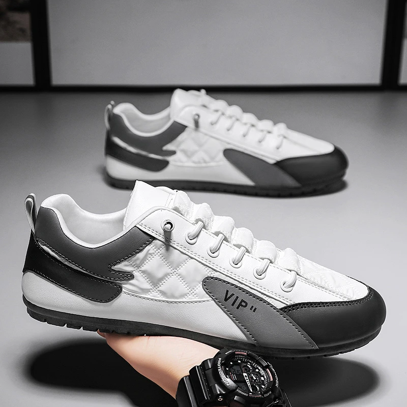 2023夏季新款豆豆鞋男士休闲百搭一脚蹬懒人男鞋潮流透气开车鞋男