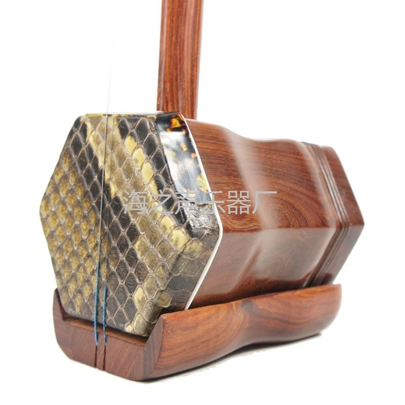 红檀木二胡素杆 初学考级专业演奏推荐二胡原木不上漆