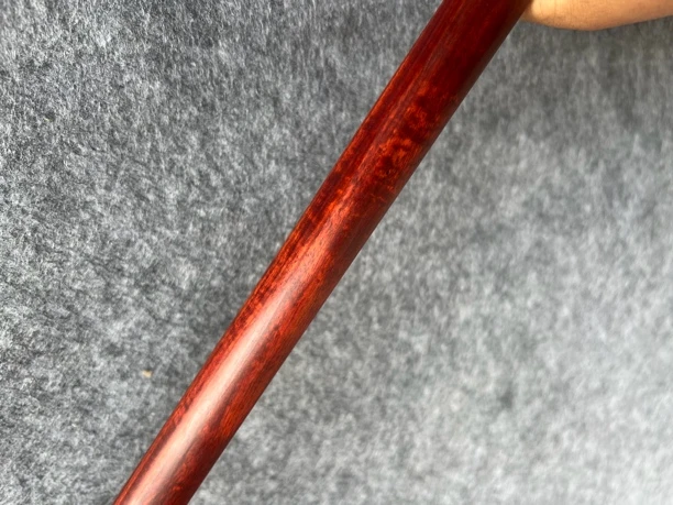 一木掏空非洲小叶紫檀太极扁圆八角二胡