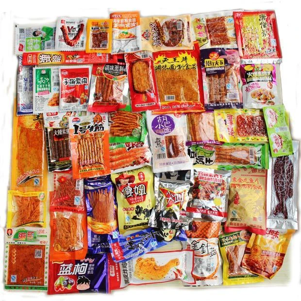 【辣条混合不重样】麻辣零食辣条大礼包儿时怀旧面筋小吃臭干子辣条