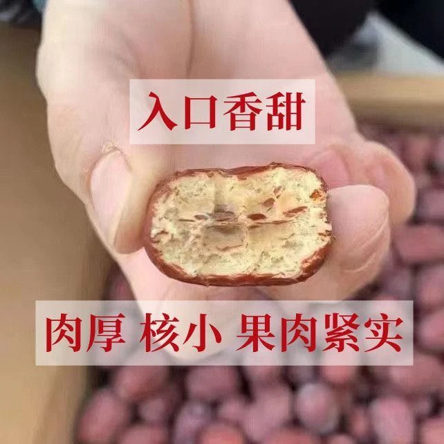 带土新疆灰枣2斤未清洗新货肉厚核小精品小枣