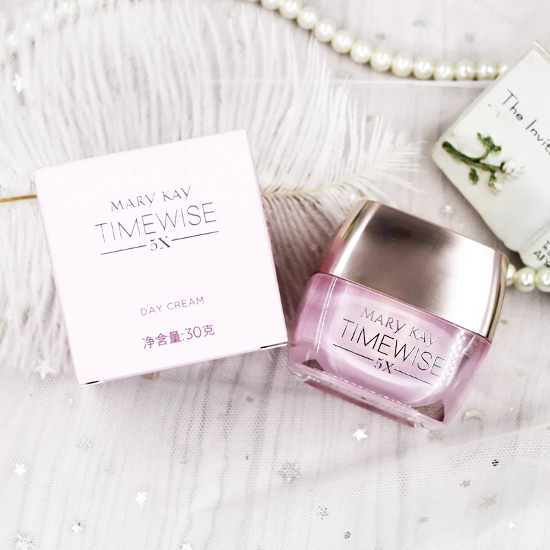 玫琳凯5X幻时日霜滋润保湿修护舒缓紧致肌肤混合油性面霜抗皱提拉