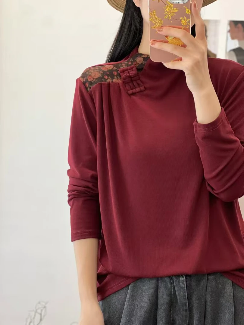 008意大利进口精品羊绒领口盘扣设计