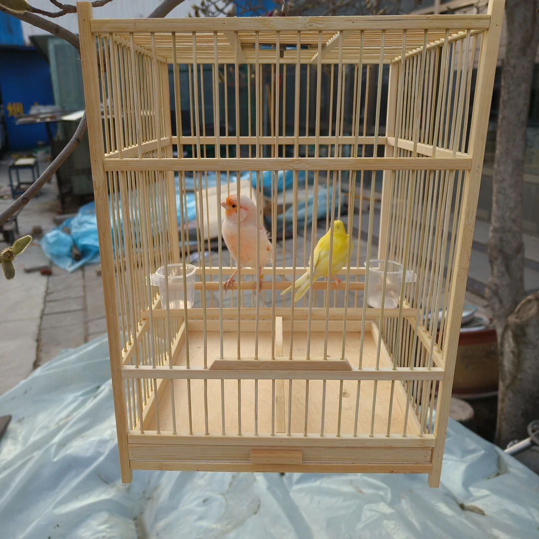 福利款主打大空间鸟笼便宜耐用结构简单26*26*35厘米1.1丝距