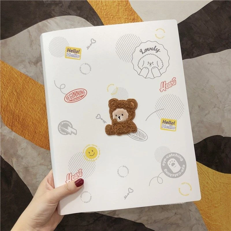 可爱孕检收纳册孕妈妈产检收纳本便携资料册a4a5文件夹孕期档案册