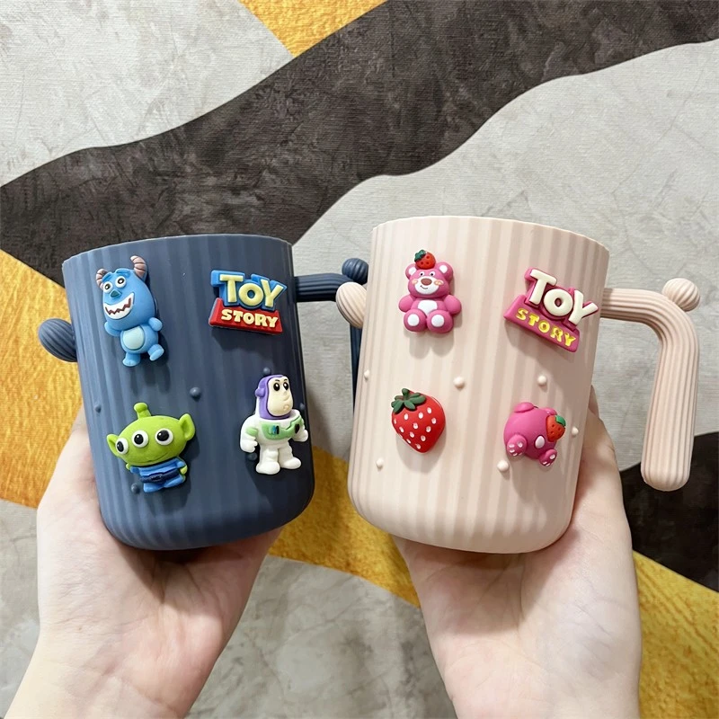 儿童漱口杯防霉抗菌可爱卡通网红学生刷牙杯家用成人情侣防摔牙缸