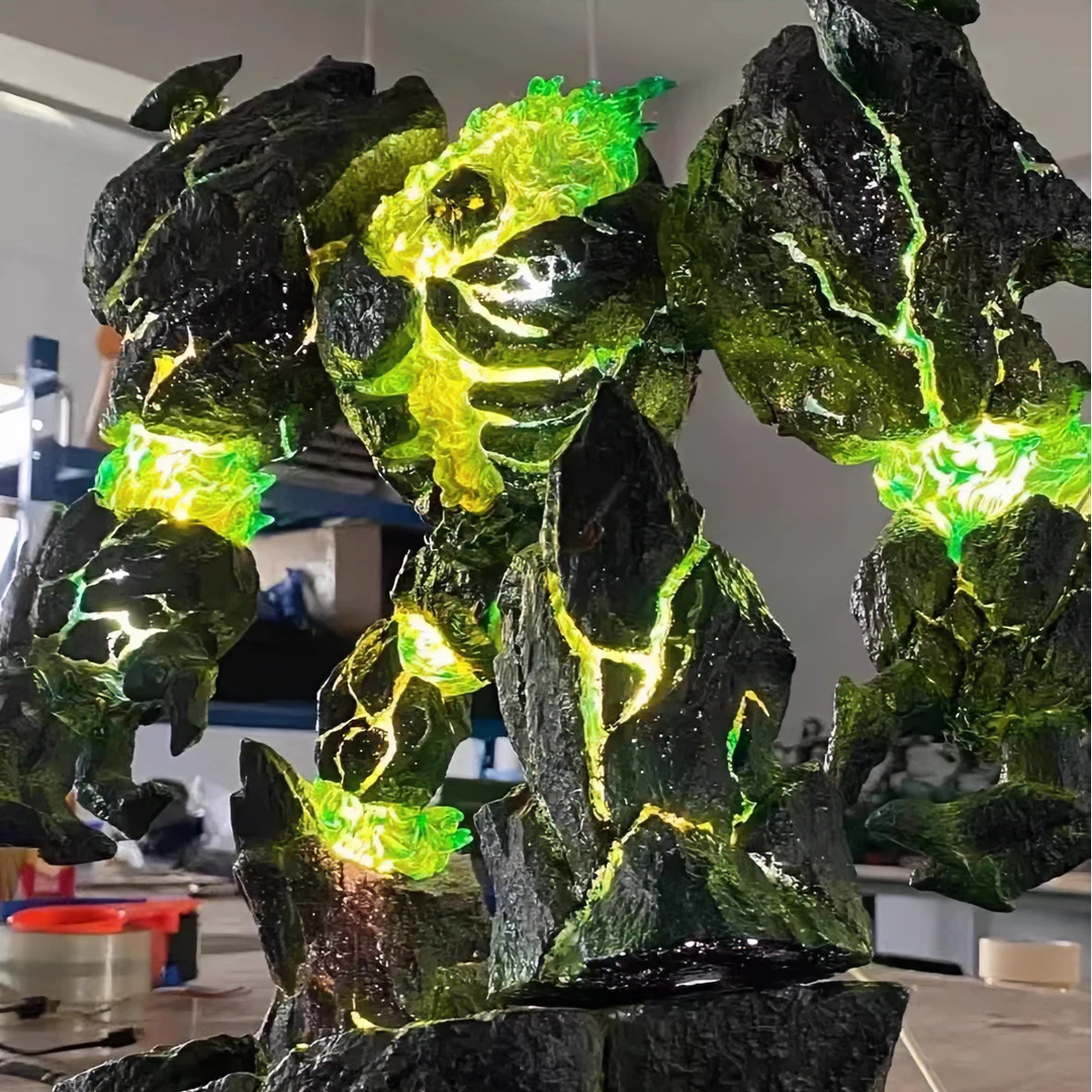 卡 地狱火 魔兽世界gk雕像手办模型
