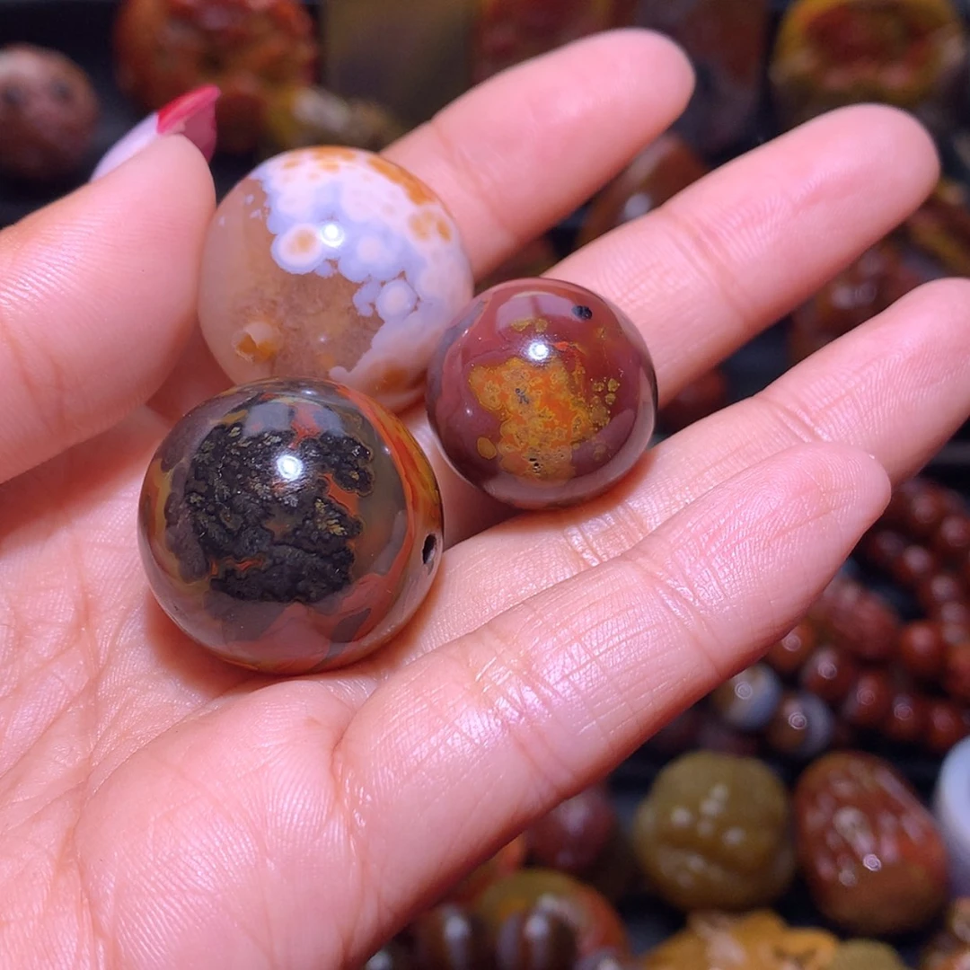 【闪购商品】玛瑙/玉髓吊坠(不含链)未镶嵌鹤**杷