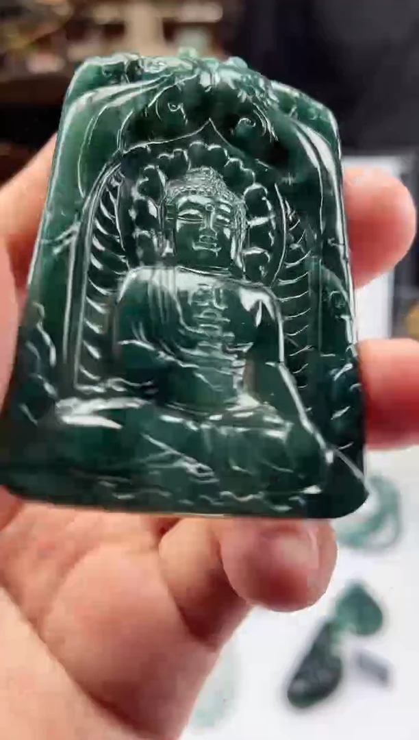 【闪购商品】定制翡翠未镶嵌天然翡翠A货拍一发一