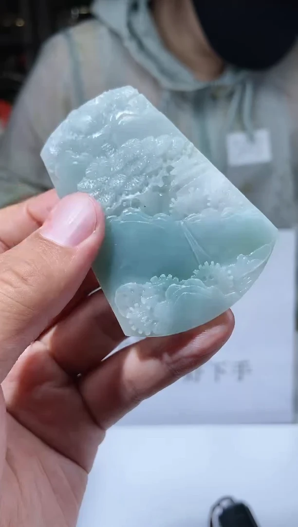 【闪购商品】定制翡翠未镶嵌天然翡翠A货拍一发一