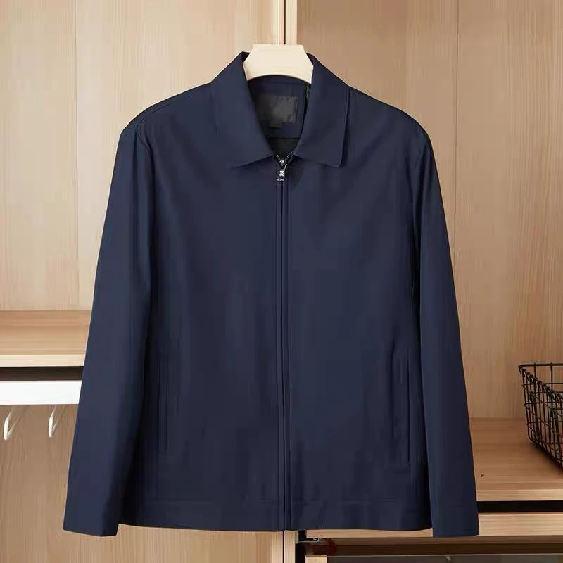 轻奢8603 加厚男士翻领 外套夹克