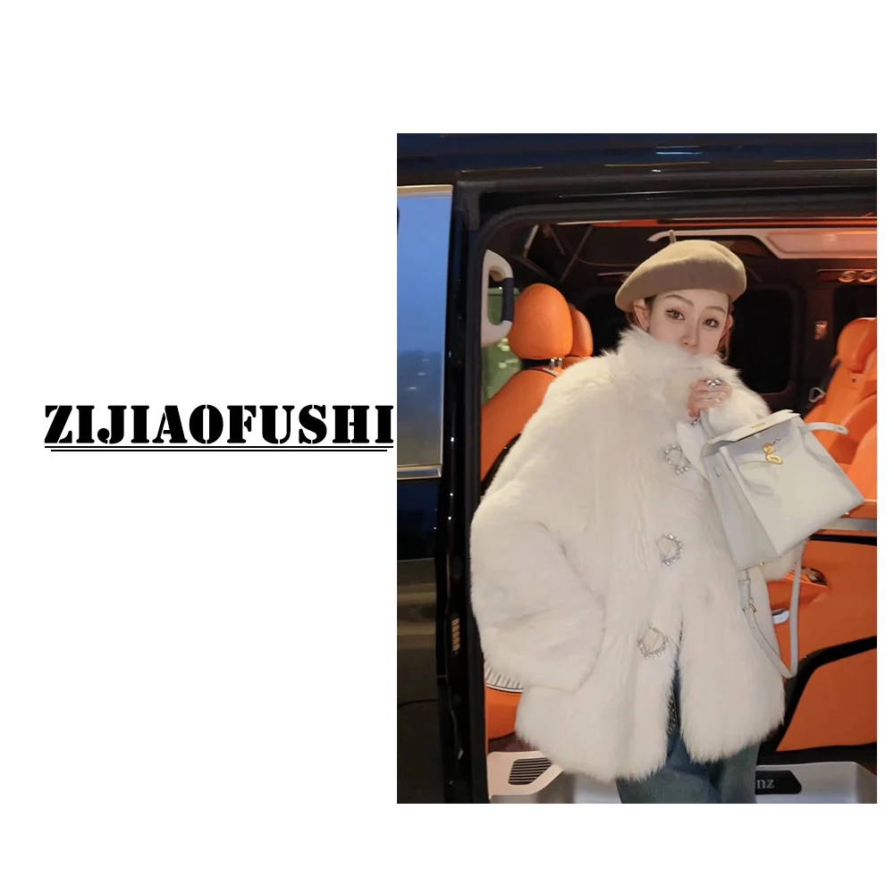 女装短款时尚皮毛一体外套BDY-23920 1