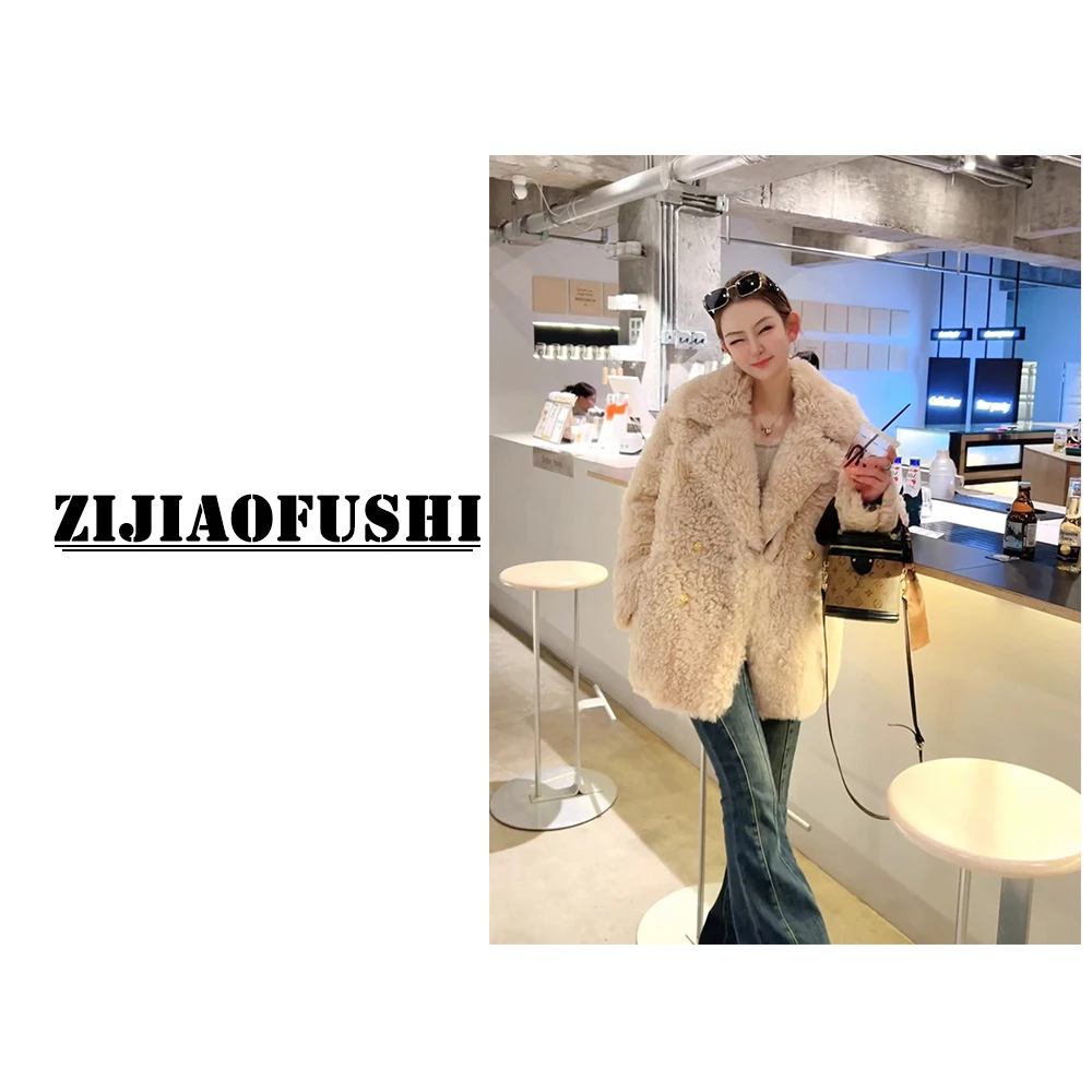 “怦然心动”    时尚皮毛一体外套ZJPZ-6602      5